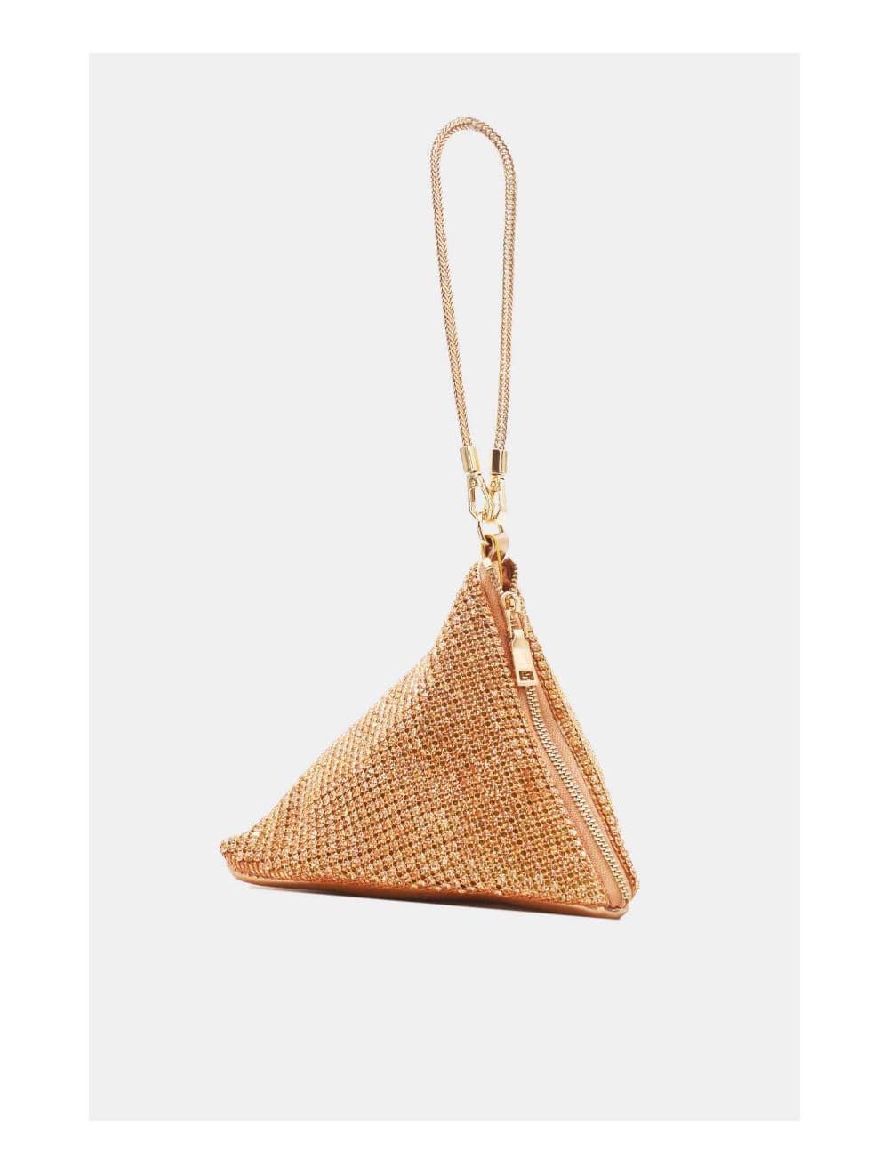 Pochette Soirée Triangle Strass 23P-5735-Champagne — vue 3