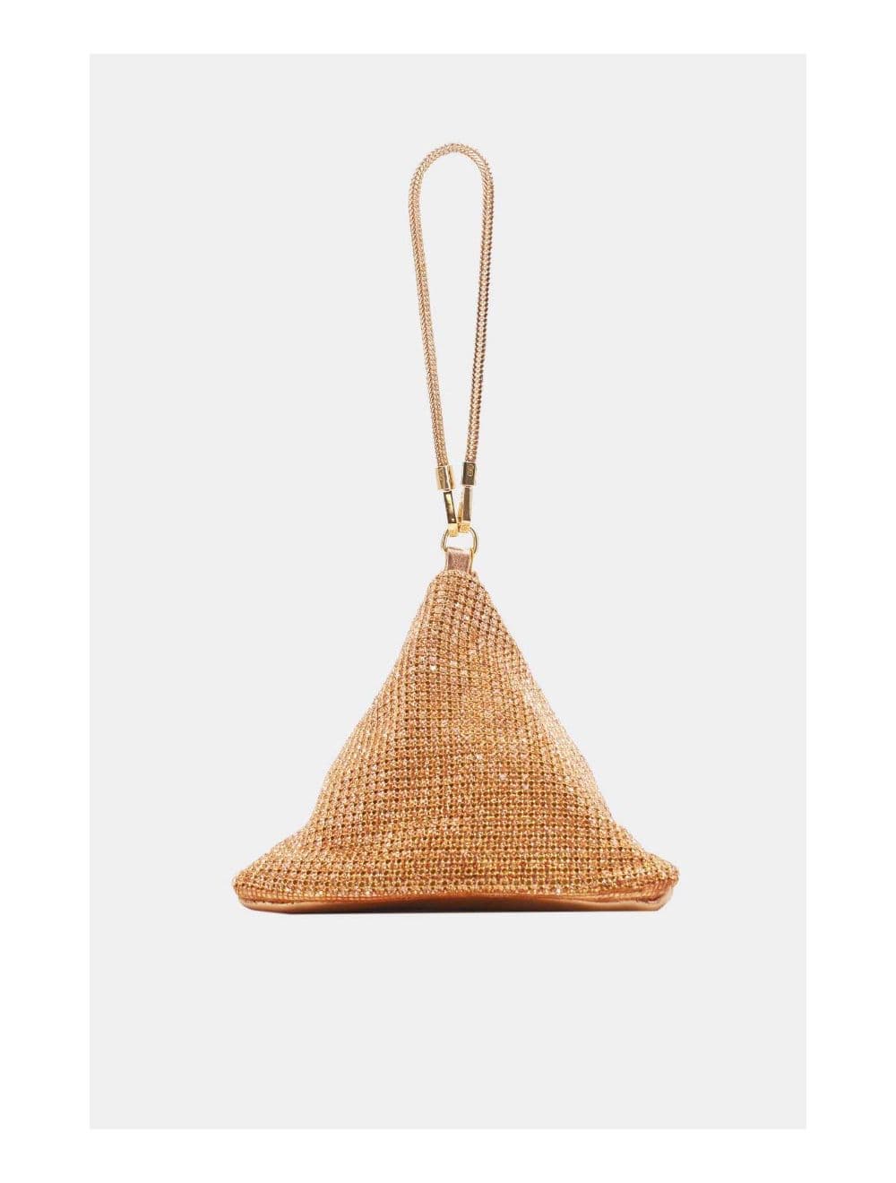 Pochette Soirée Triangle Strass 23P-5735-Champagne — vue 4