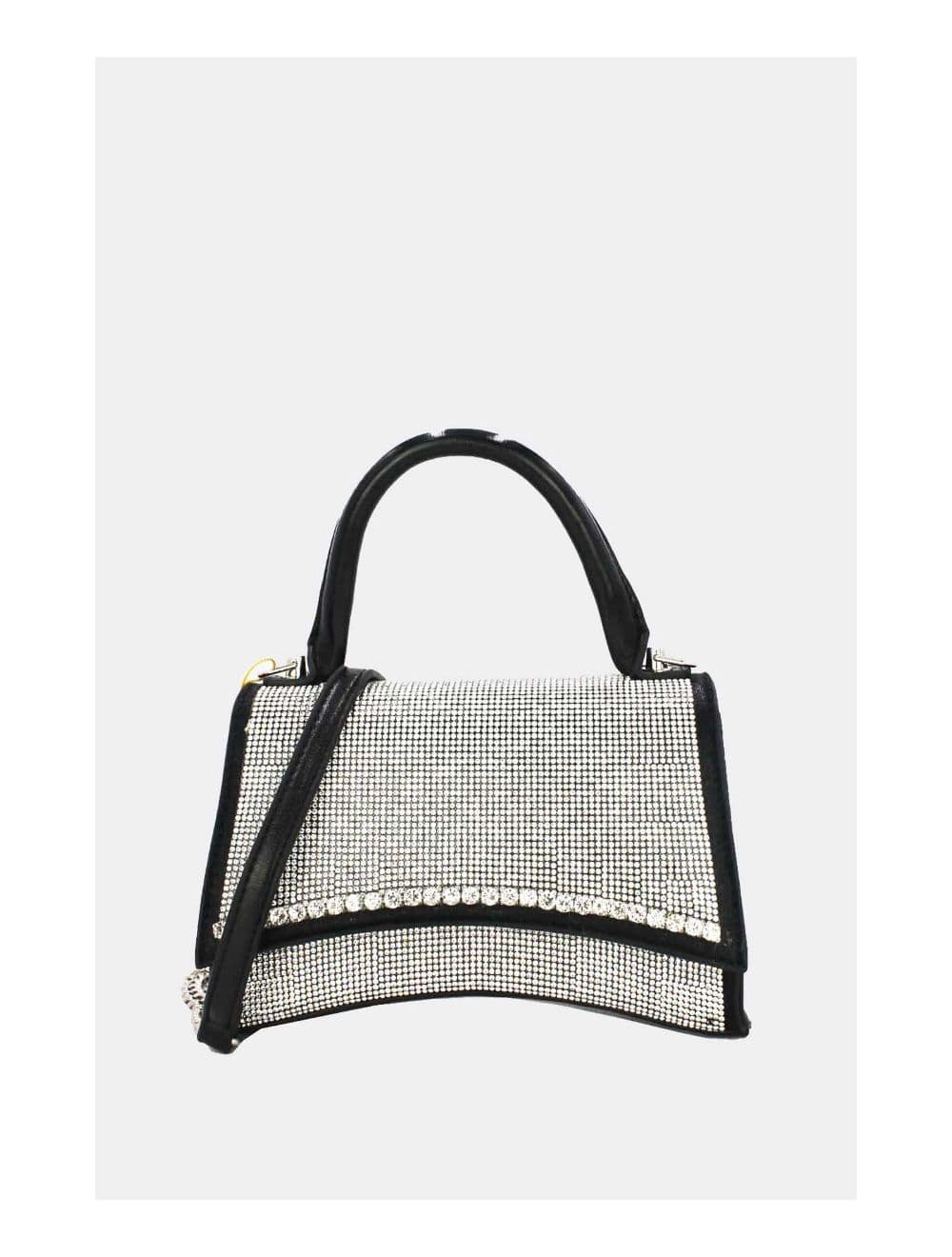 Mini Sac à Main Strass-22P-5531-Noir