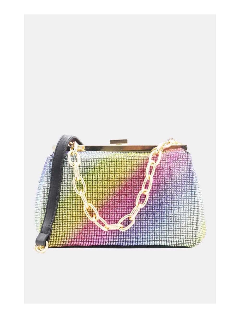Pochette Soirée ou Mariage Avec Strass -22P-5387-Multi