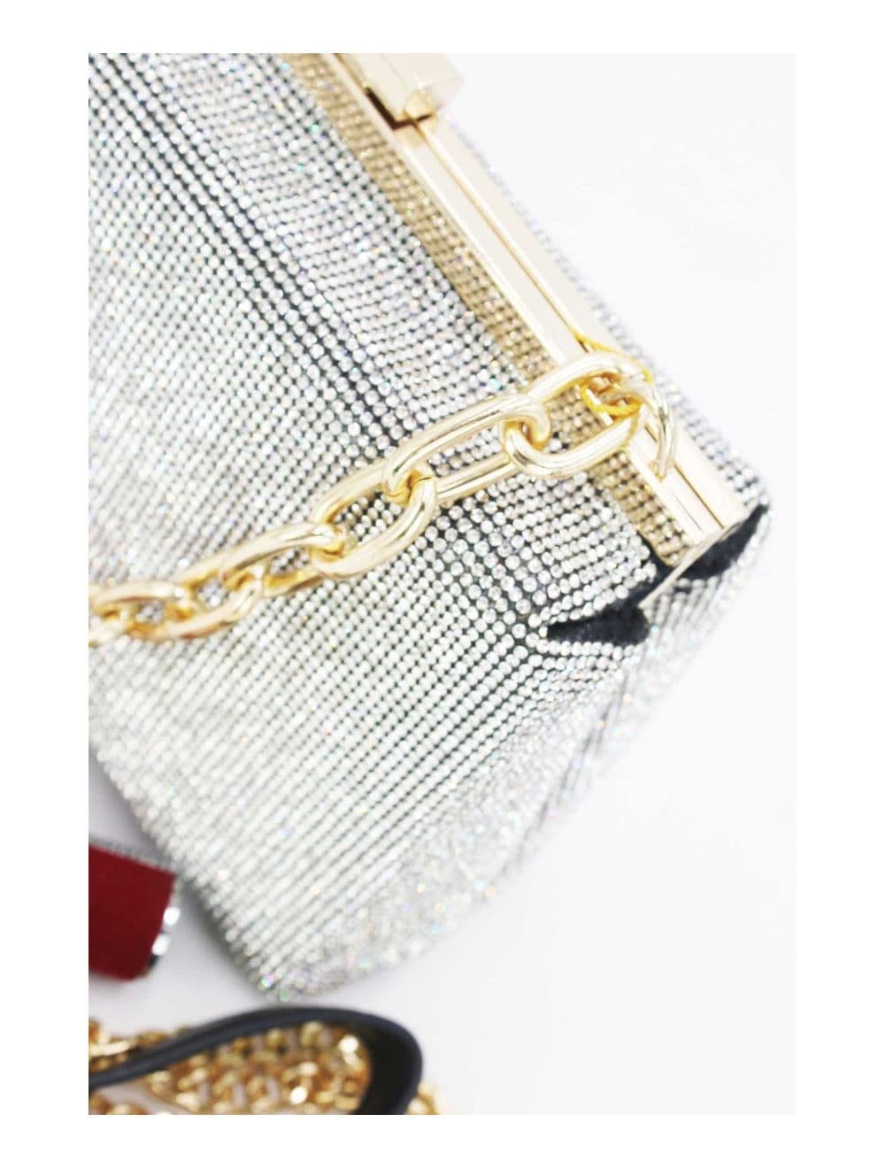 Pochette Soirée ou Mariage Avec Strass -22P-5387-Noir — vue 4