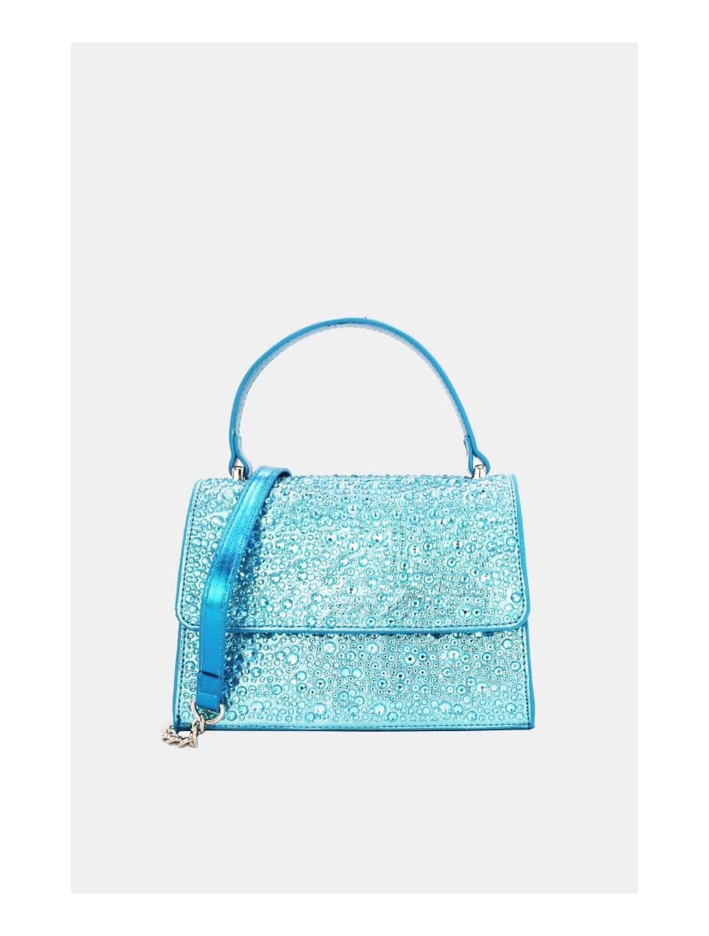 Sac Soirée Petit Cristaux  22P-5593-Bleu