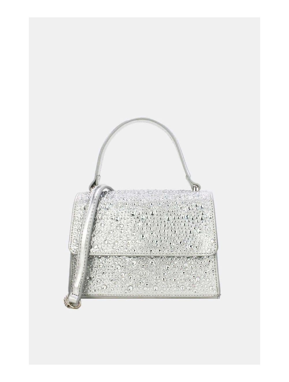 Sac Soirée Petit Cristaux  22P-5593-Argent