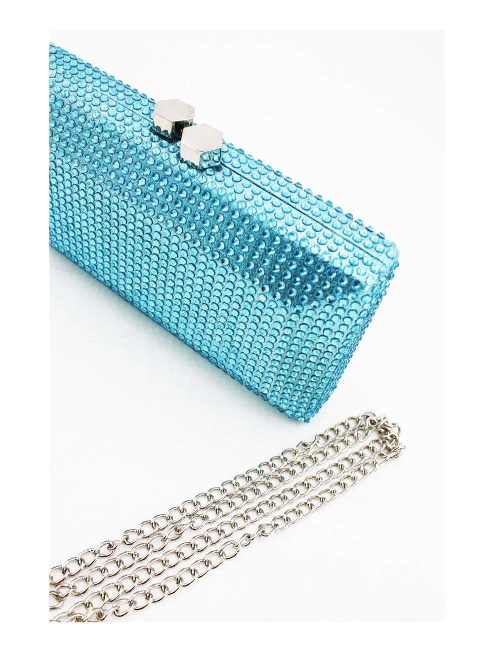Sac Soirée Boîte de Nuit  22P-5577-Bleu — vue 3