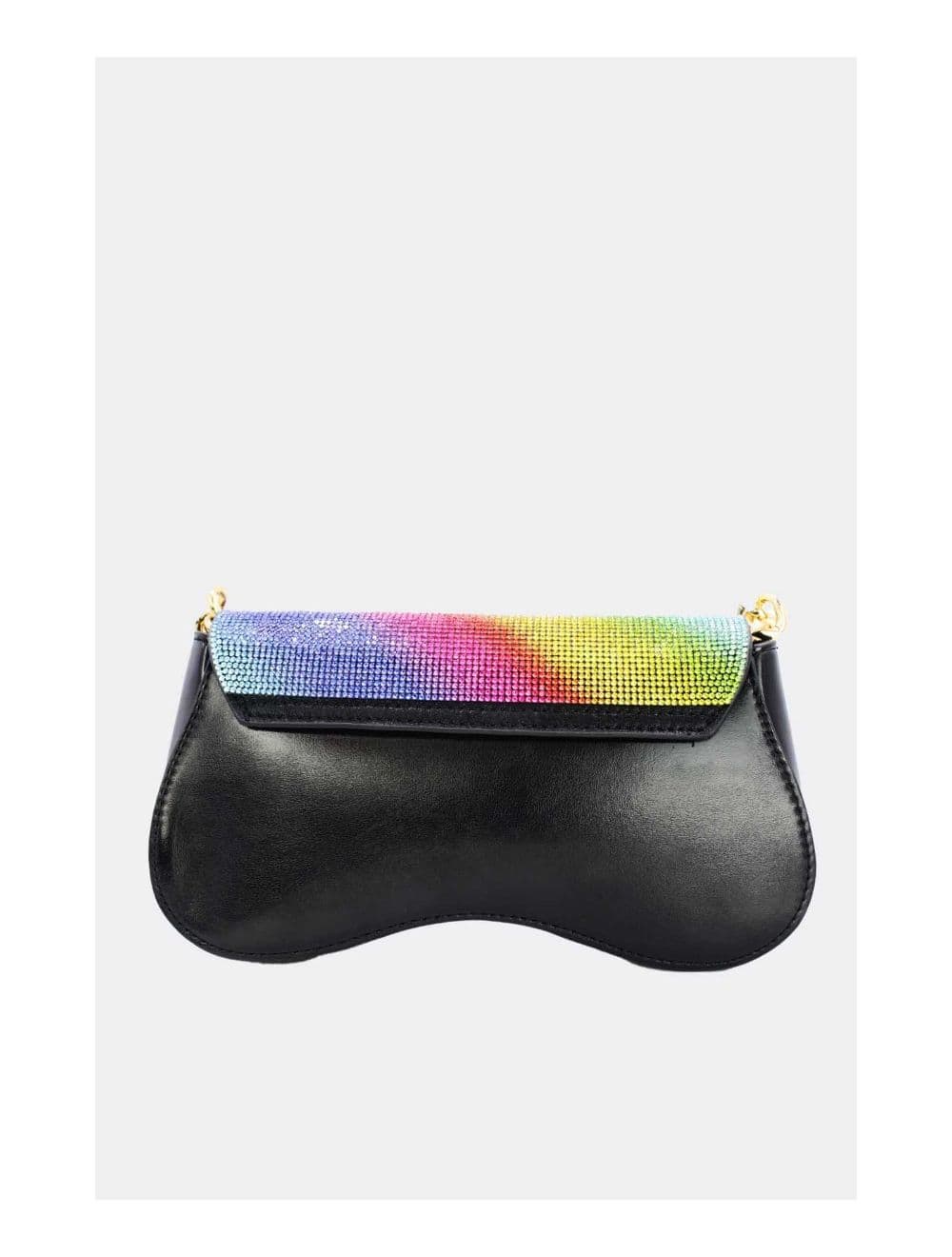 Sac Soirée ou Mariage Strass Avec Chaîne 22P-5653-Multi — vue 4
