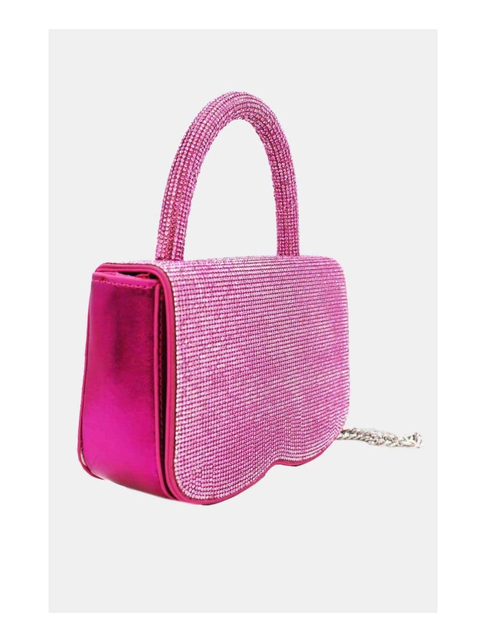 Sac Soirée ou Mariage Avec Strass  22P-5655-Rose — vue 3