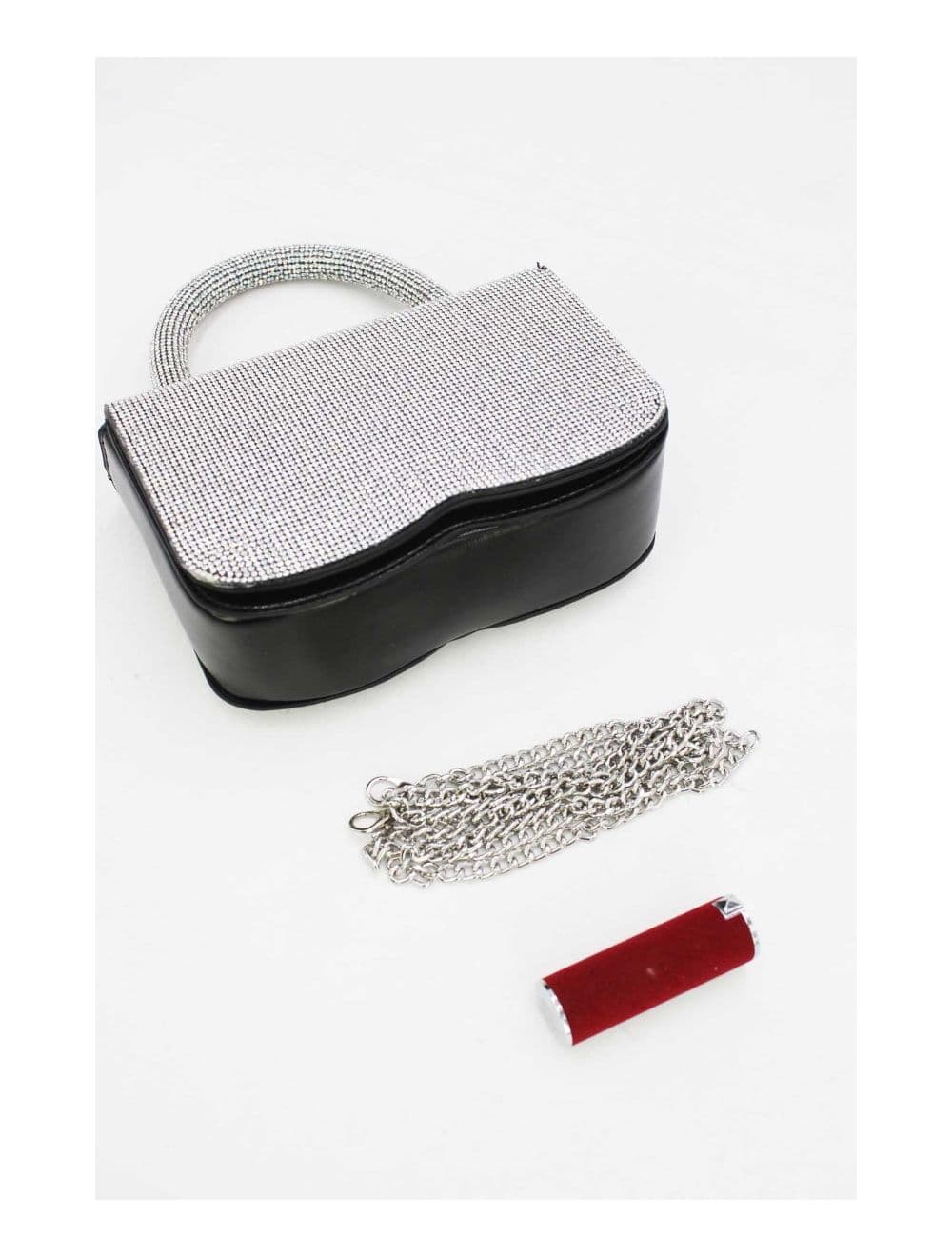 Sac Soirée ou Mariage Avec Strass  22P-5655-Black