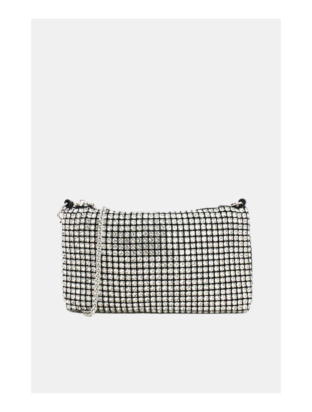 Pochette Soirée Avec Strasse -22P-5601-Black