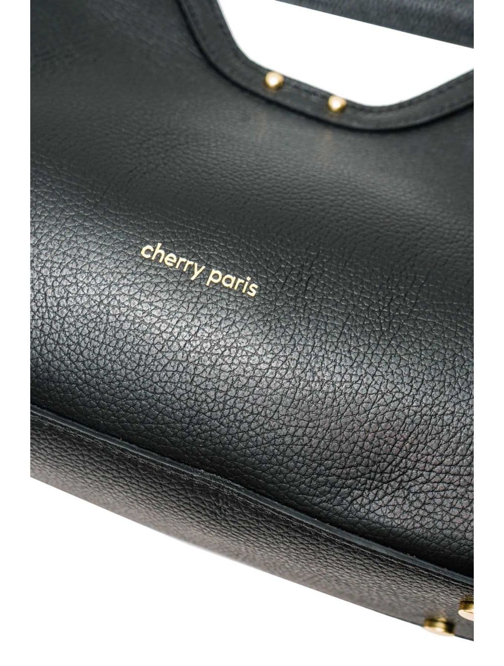 Sac à Main En Cuir Vachette Grainée Avec Pochette Amovible 4174 SABRINE-Noir — vue 6
