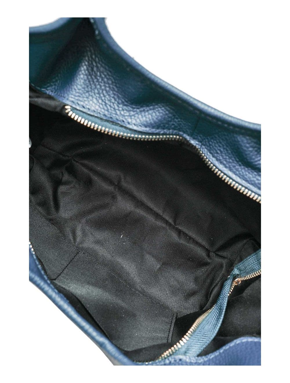 Sac à Main En Cuir de Vachette Grainée 4142 ALLEY-Petrole