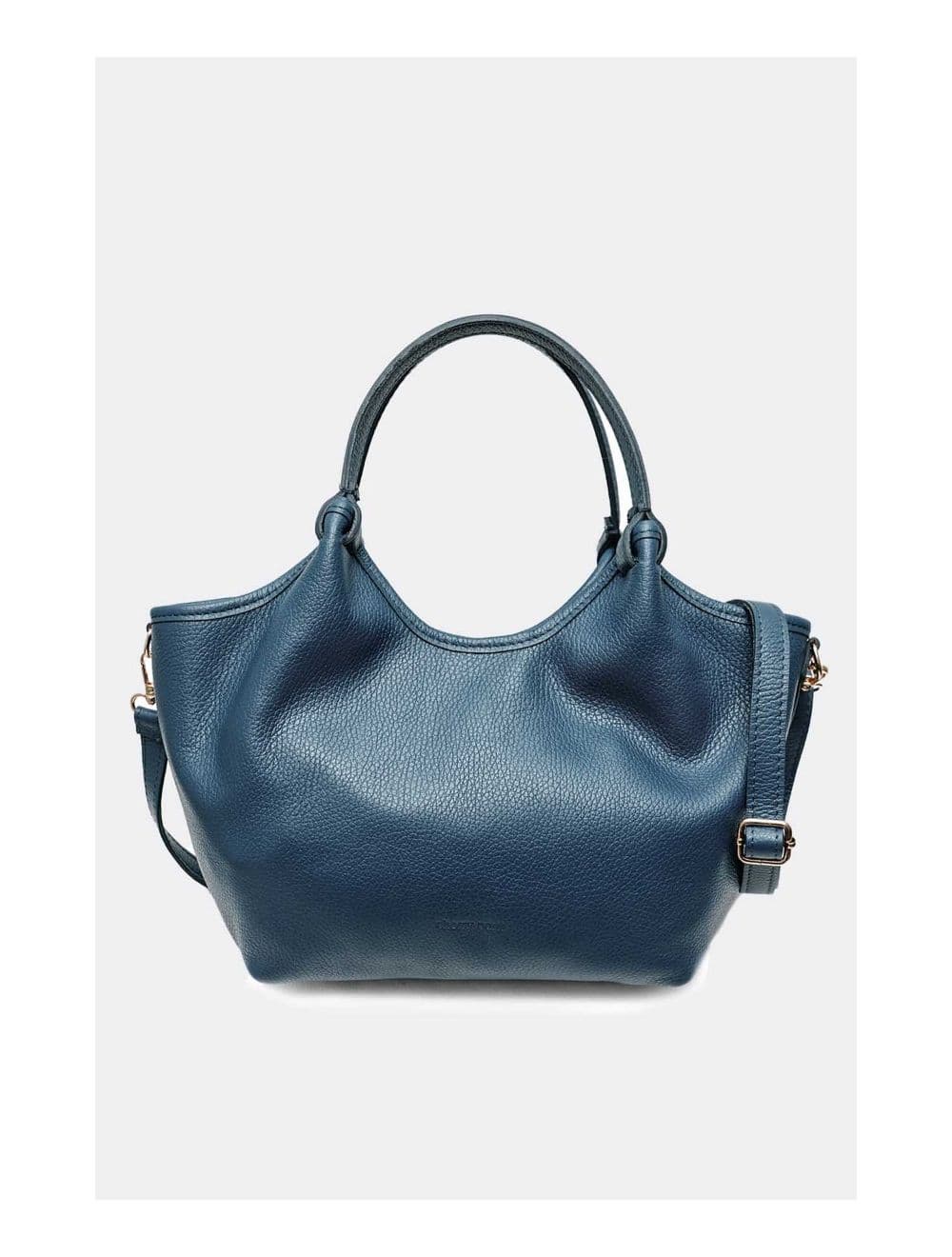 Sac à Main En Cuir de Vachette Grainée 4142 ALLEY-Petrole — vue 3