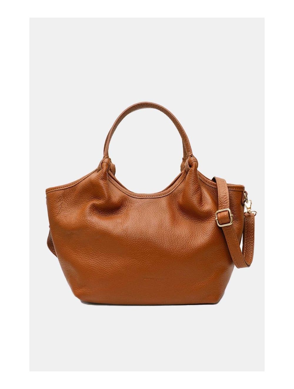 Sac à Main En Cuir de Vachette Grainée 4142 ALLEY-Cognac — vue 2