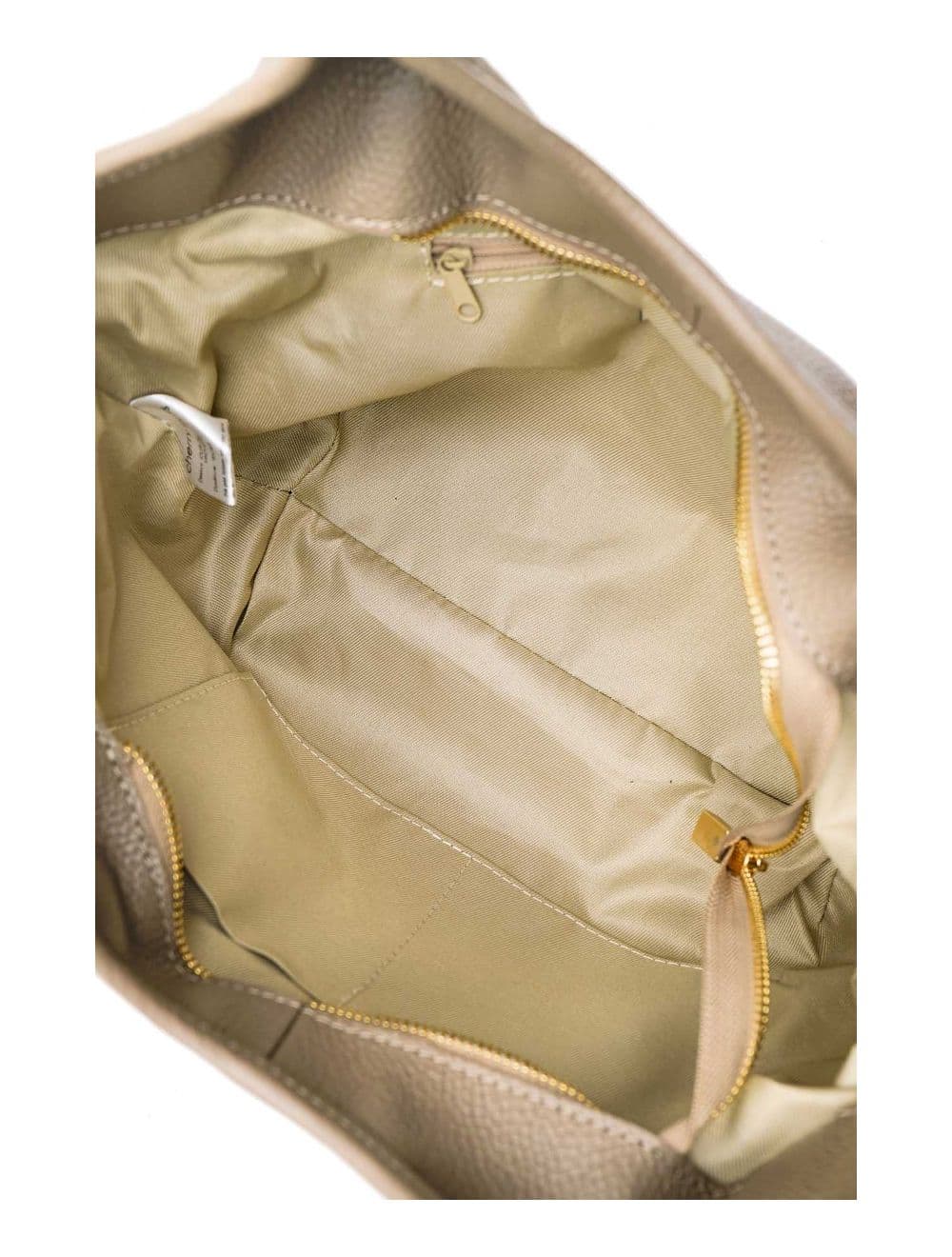 Sac à Main En Cuir de Vachette Grainée 4142 ALLEY-Taupe — vue 4