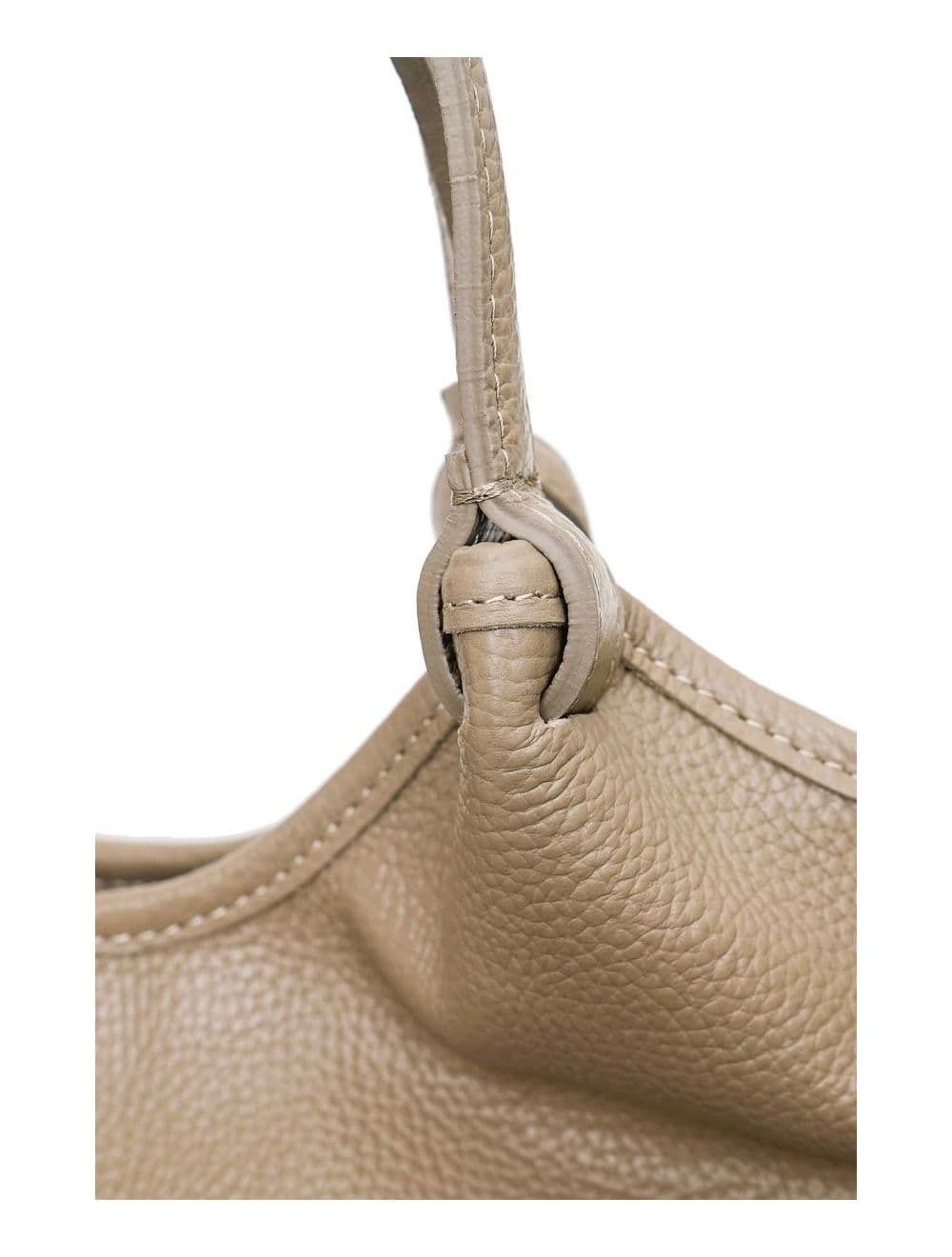 Sac à Main En Cuir de Vachette Grainée 4142 ALLEY-Taupe — vue 5