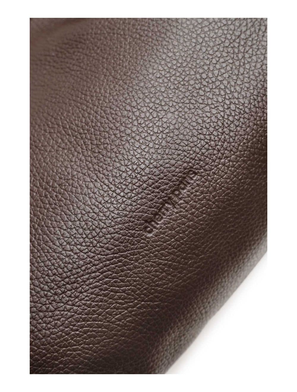 Sac à Main En Cuir de Vachette Grainée 4142 ALLEY-Chocolat — vue 4