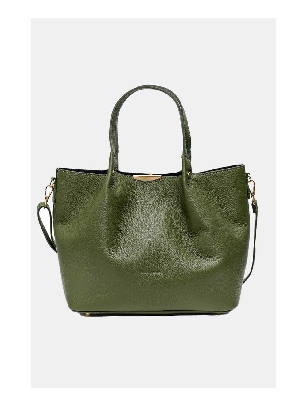 Sac à Main En Cuir de Vachette Grainé 4141 SHANON-KHAKI — vue 2