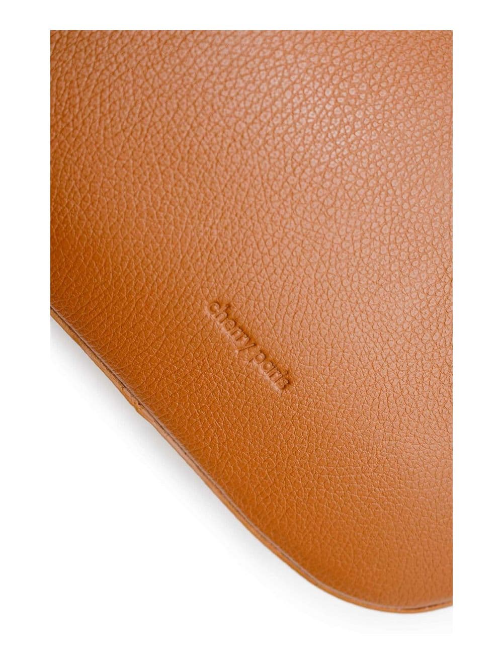Sac Porté Épaule En Cuir Vachette Grainée 4137 LAYANA-COGNAC