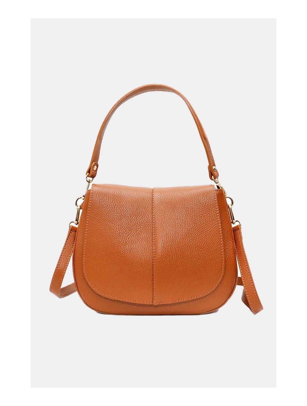 Sac Porté Épaule En Cuir Vachette Grainée 4137 LAYANA-COGNAC — vue 3