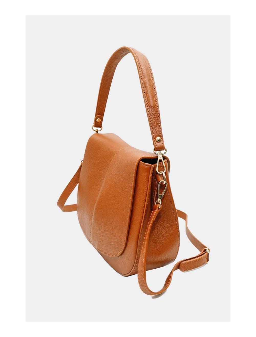 Sac Porté Épaule En Cuir Vachette Grainée 4137 LAYANA-COGNAC — vue 4