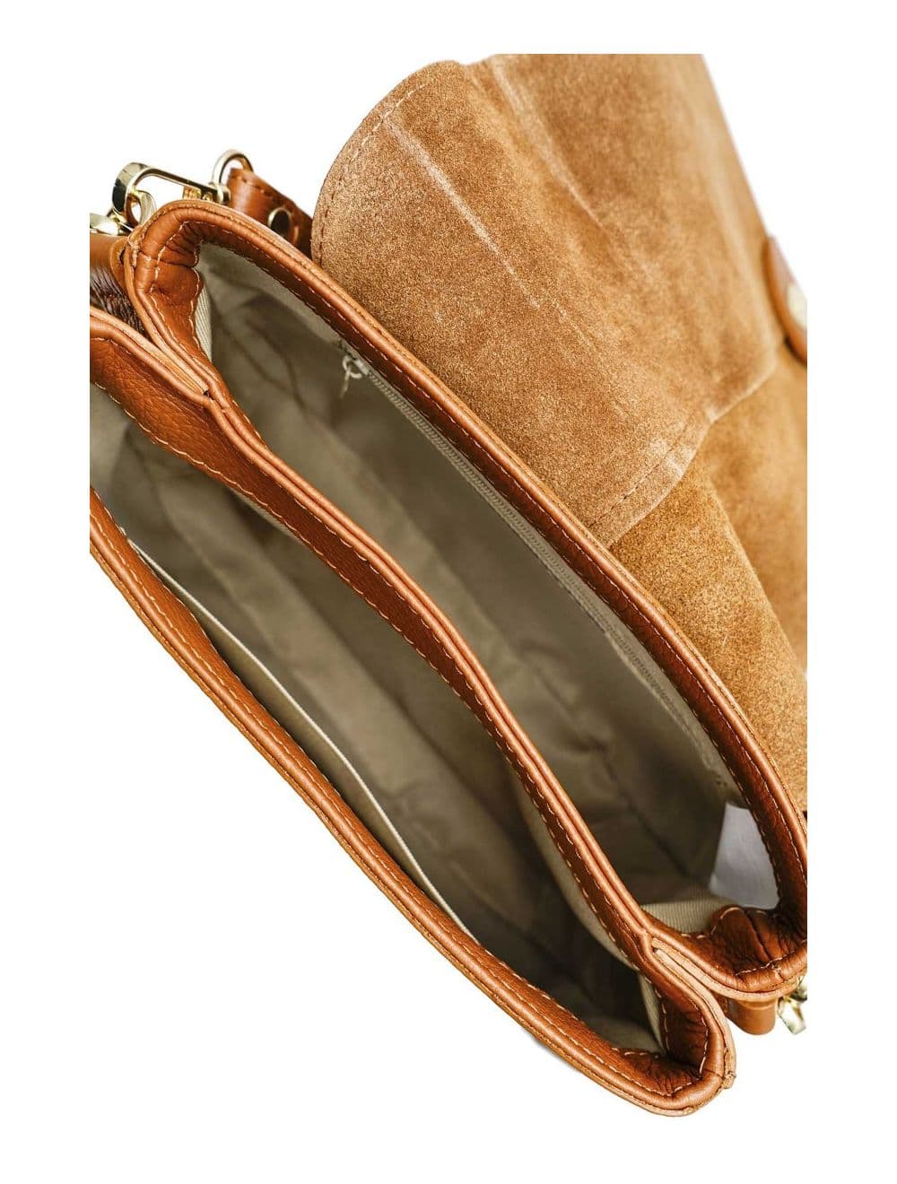 Sac Porté Épaule En Cuir Vachette Grainée 4137 LAYANA-COGNAC — vue 6