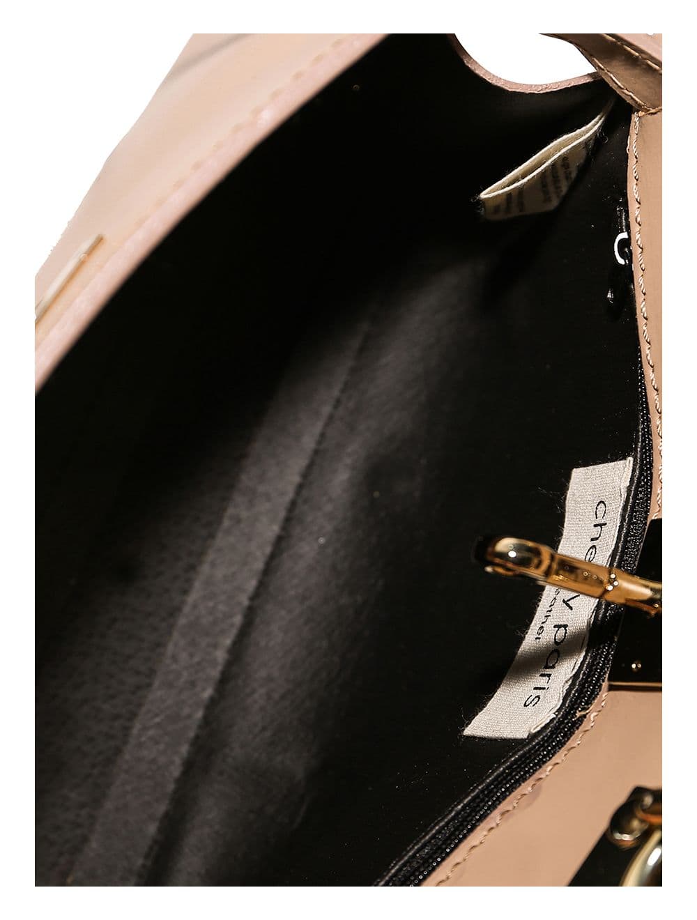 Sac Porté Main en Croûte de Cuir Vachette Lisse CARMEN-4029-Sable — vue 3