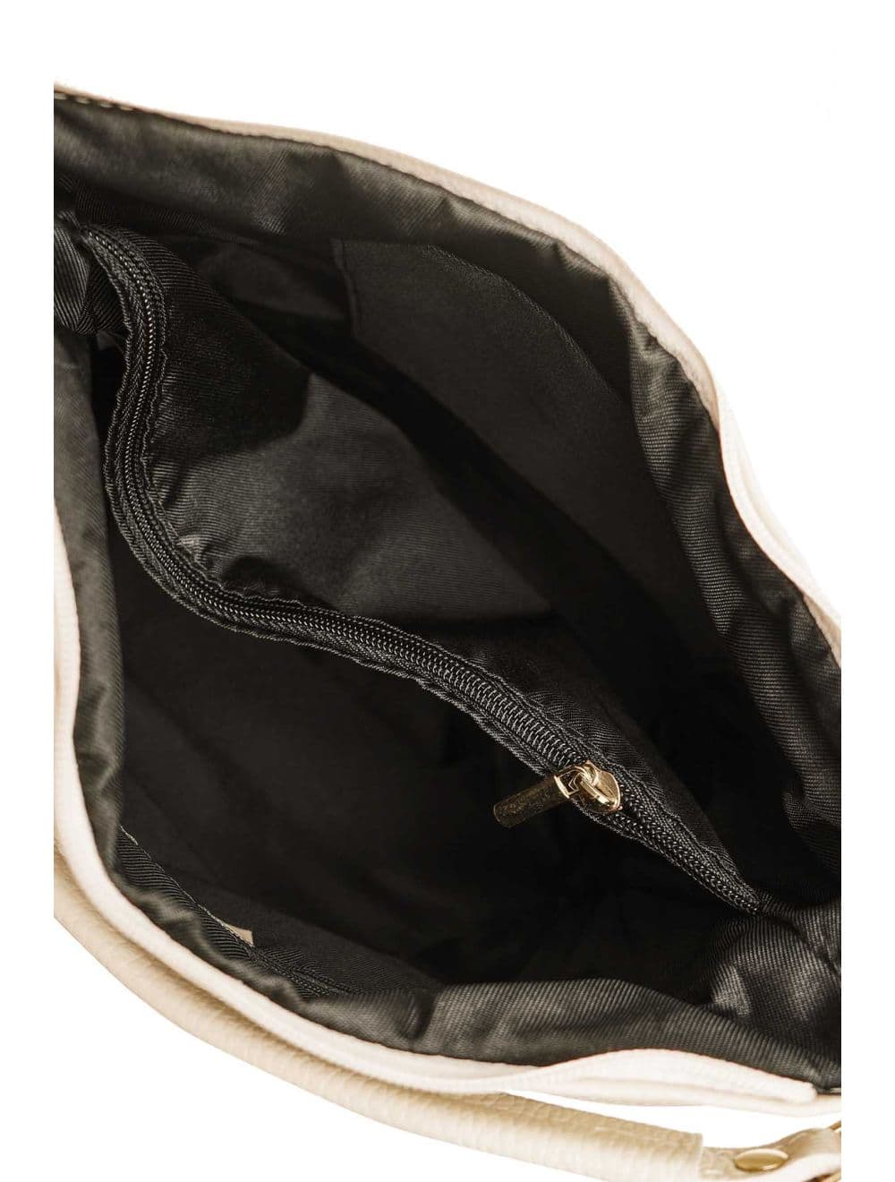 Sac Porté Épaule En Cuir Vachette Grainé 4197 NÉOLA-Taupe — vue 4