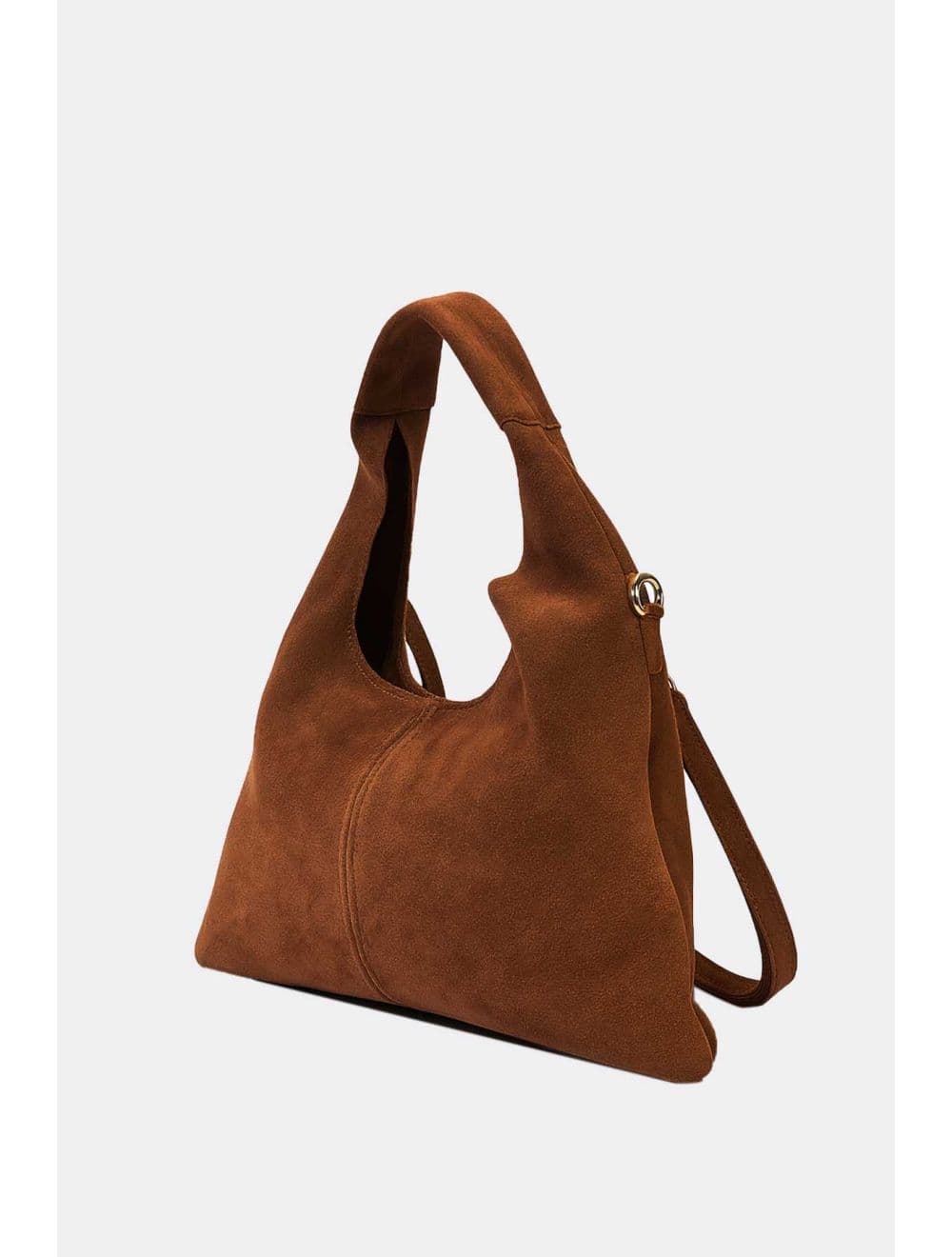 Sac Porté Épaule En Croûte Cuir Vachette 4215 MALORIE SUÈDE-Camel — vue 2