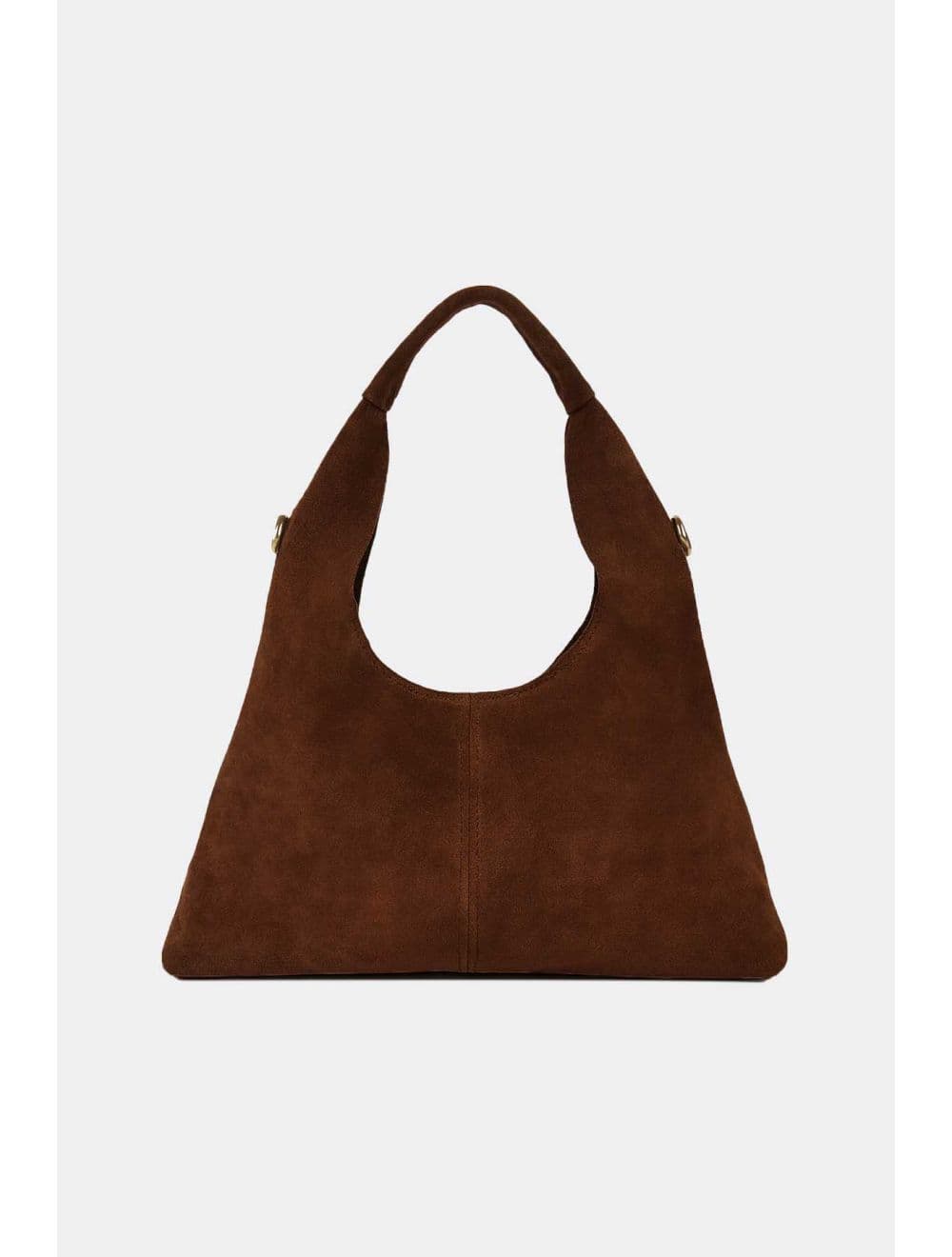 Sac Porté Épaule En Croûte Cuir Vachette 4215 MALORIE SUÈDE-Marron