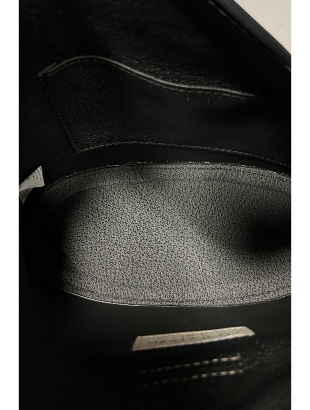 Sac Bandoulière En Croûte Cuir Vachette Suède Et Grainée 4210 PRISCA SUÈDE-Noir — vue 4