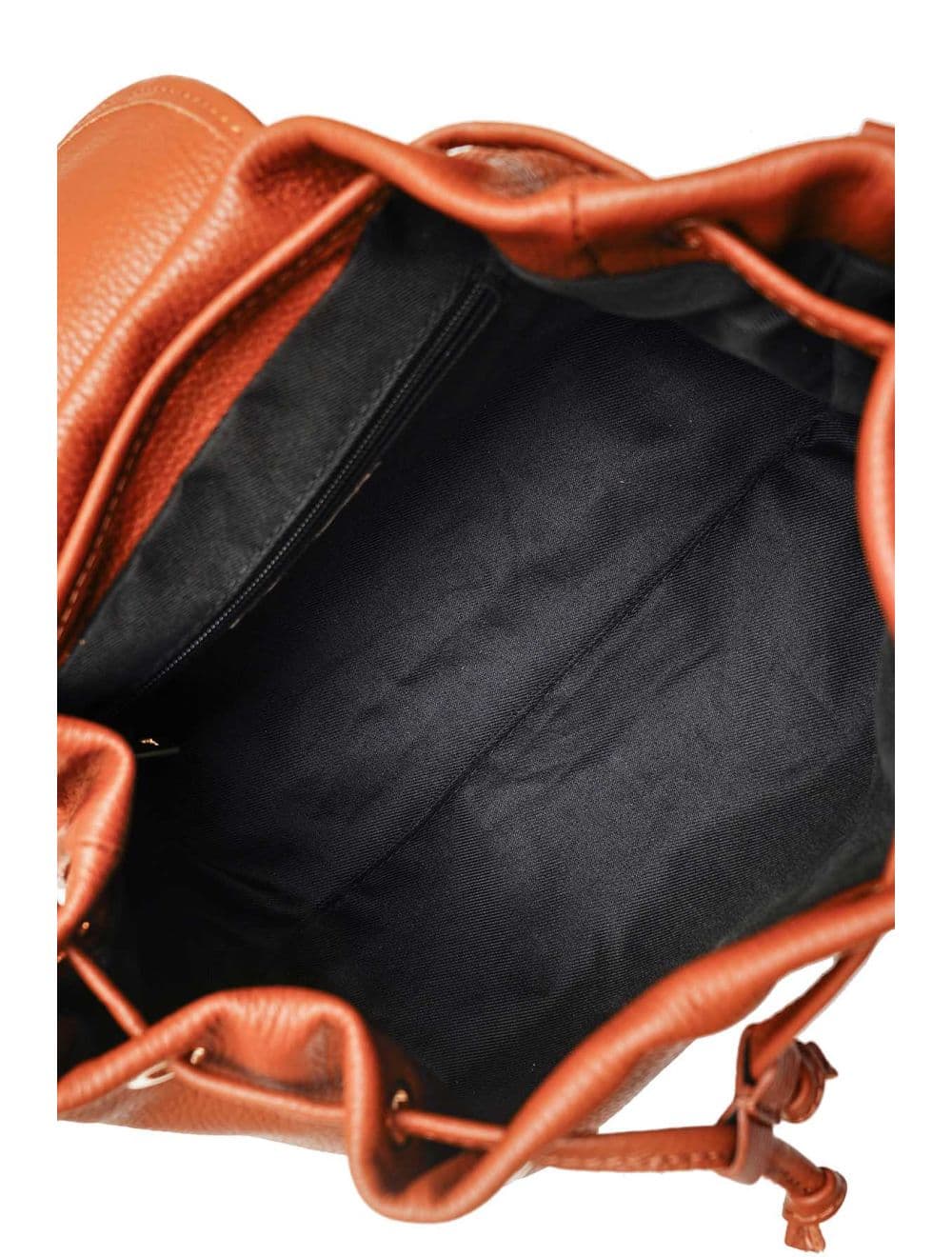 Sac Bandoulière Bourse En Cuir Vachette Grainé 4196 PATRICIA-Cognac — vue 5