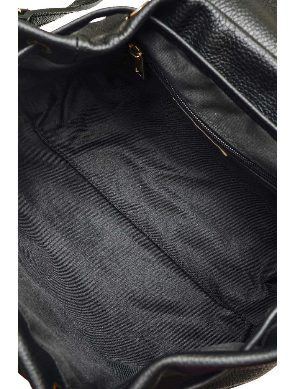 Sac Bandoulière Bourse En Cuir Vachette Grainé 4196 PATRICIA-Black — vue 5