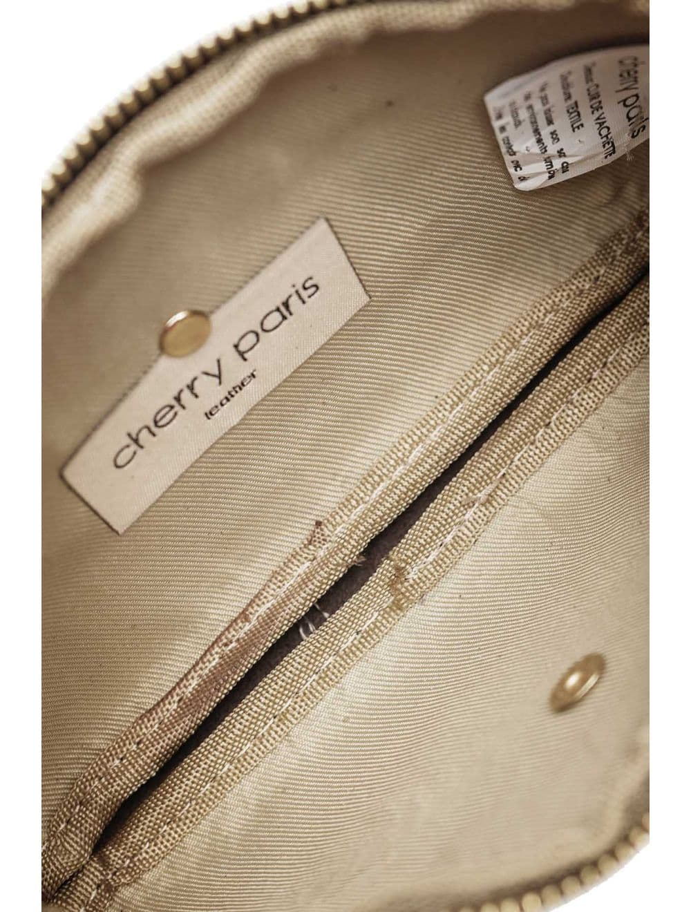 Sac Pochette Extra Plate En Cuir Vachette Grainée 4207 MÉLIA-Chocolat — vue 4