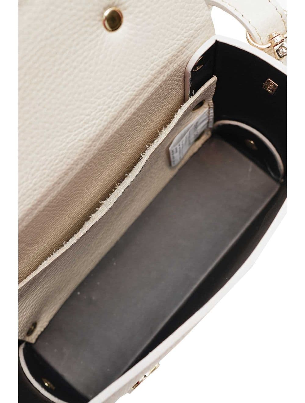 Sac Porté Main Forme Cartable En Cuir Vachette Grainée 4206 BILLIE-Beige — vue 4