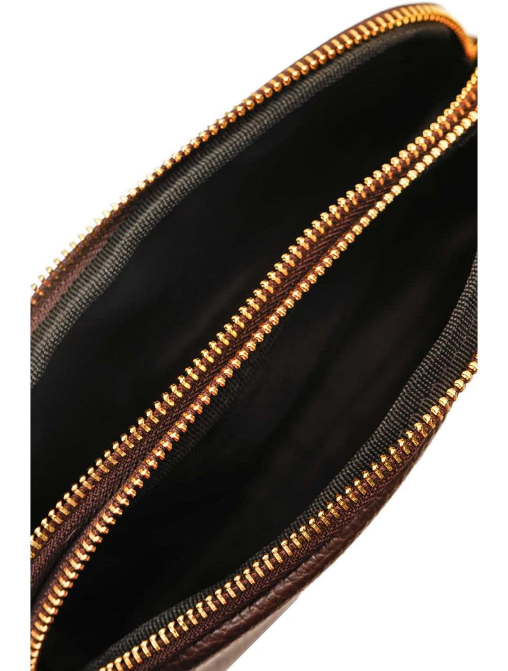 Sac Porté Travers En Cuir Vachette Grainé 4205 LIANA-Chocolat — vue 4