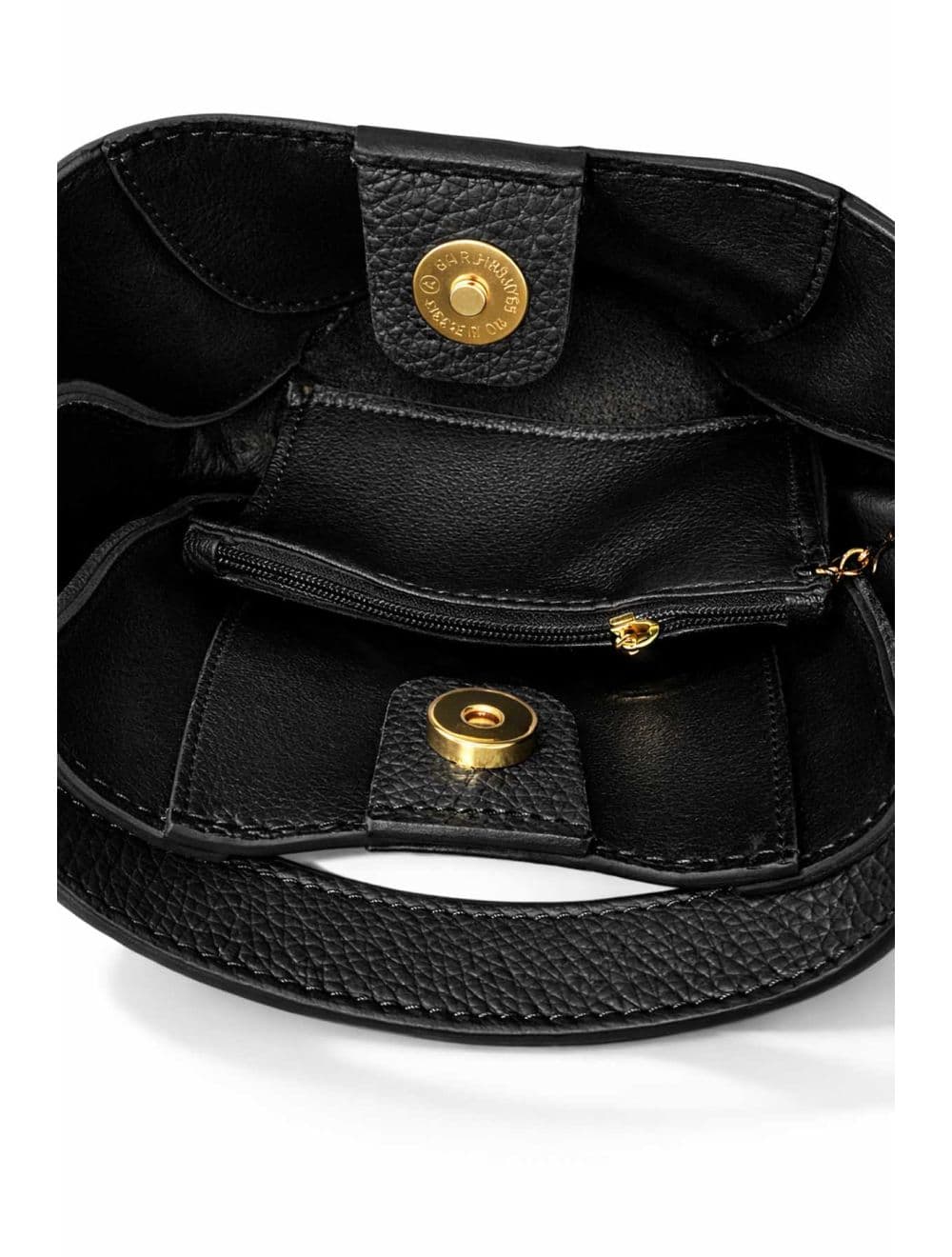 Sac Porté Épaule En Cuir Vachette Grainé 4204 ODÉLIA-NOIR — vue 4