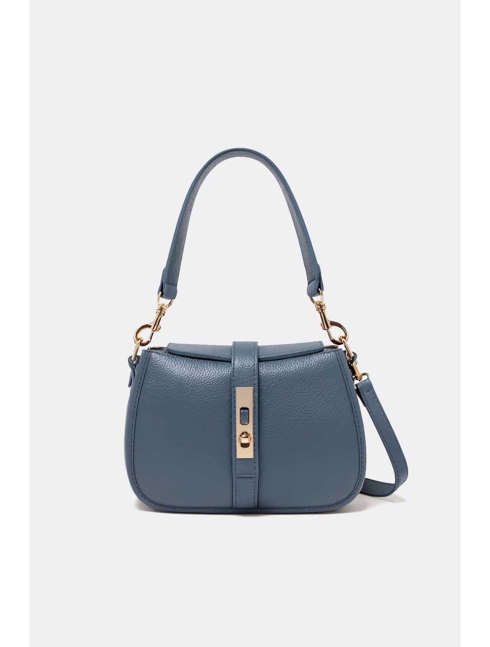 Sac Porté Épaule En Cuir Vachette Grainé 4203 CERISE-JEAN
