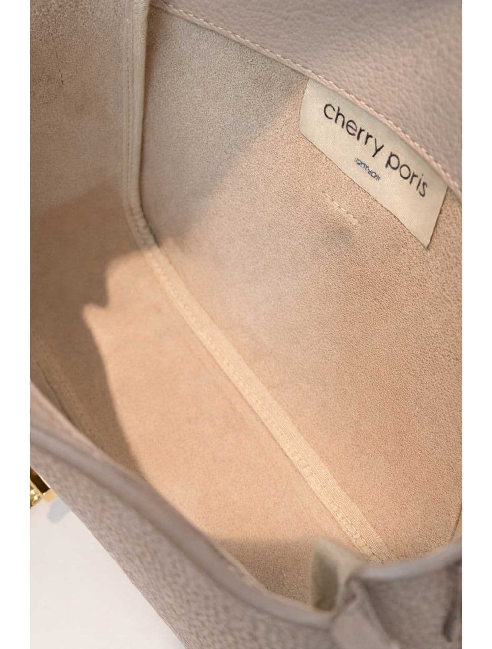 Sac Porté Épaule En Cuir Vachette Grainé 4203 CERISE-GRANTIE — vue 4