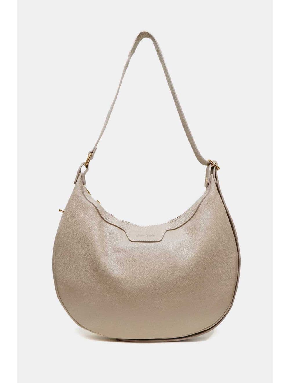 Sac Demi Lune  En CuirVachette Grainé 4201 ALYZÉE-Granite — vue 3