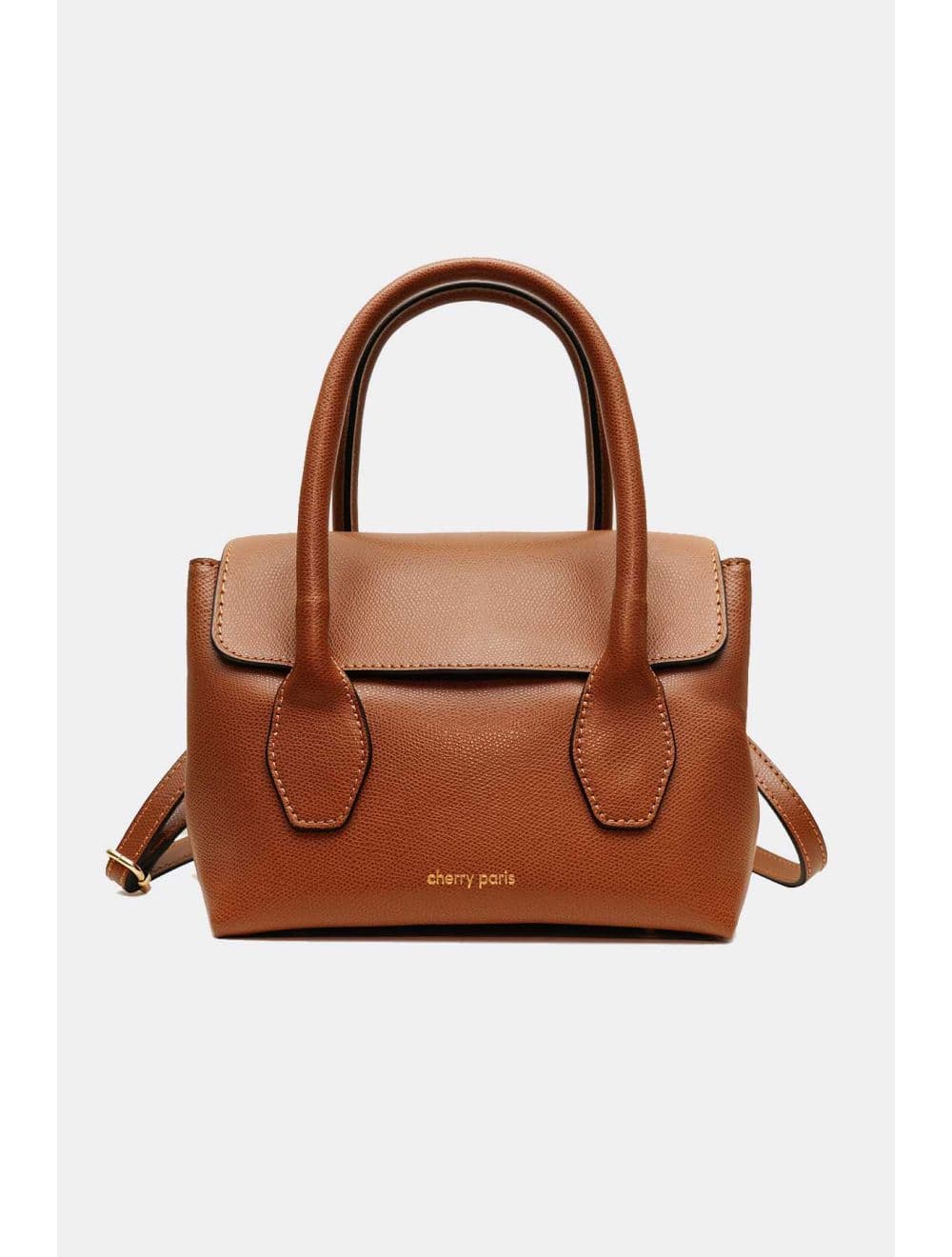 Sac Porté Main En Croûte Cuir Vachette Suède SAMANTHA  PALMELLATO 4194-Camel