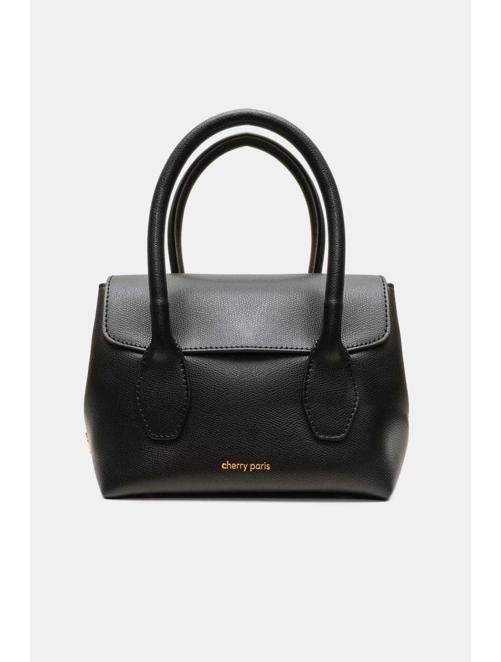 Sac Porté Main En Croûte Cuir Vachette Suède SAMANTHA  PALMELLATO 4194-Noir
