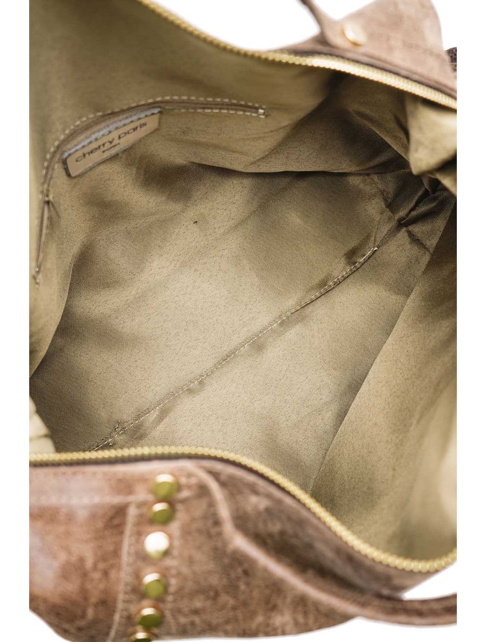 Sac à Main Cabas En Croûte De Cuir De Vachette 4191 ONDINE-Taupe — vue 5