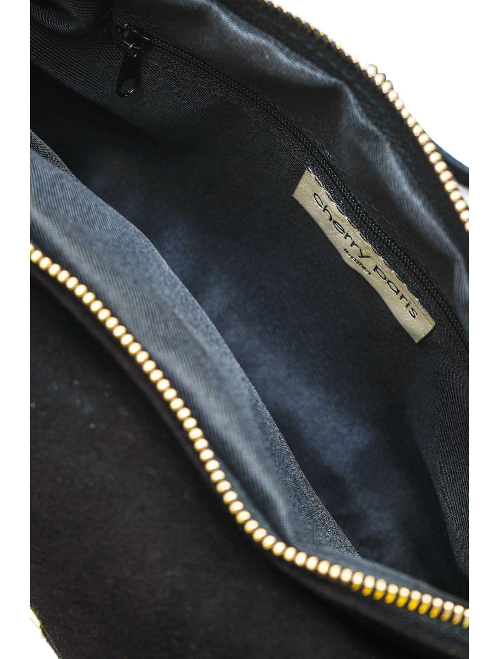 Sac Porté Travers En Croûte De Cuir De Vachette Suède 4188 ILIANA SUÈDE-Noir — vue 6