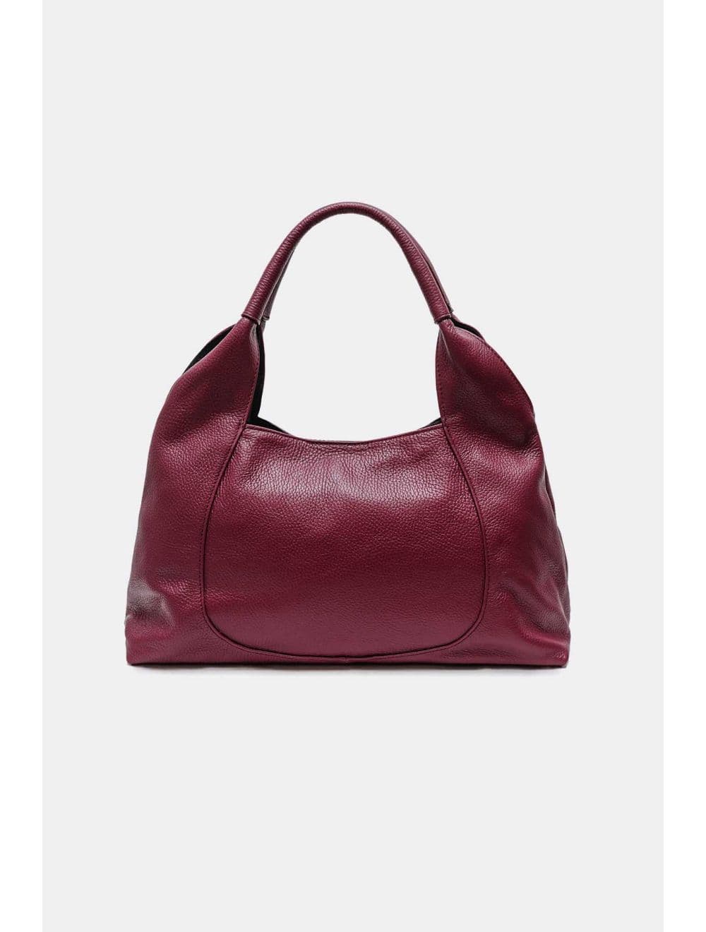 Sac Porté Épaule En Cuir De Vachette Grainée 4175 ANGÉLINE-Bordeaux — vue 4