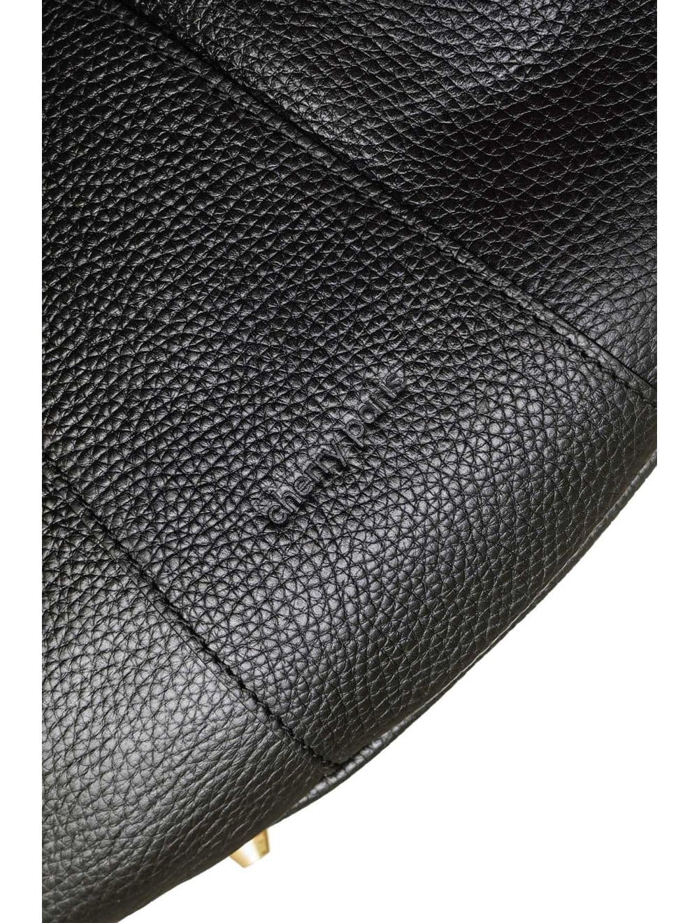 Sac Bourse Bandoulière En Cuir De Vachette Grainé 4198 ARWEN-Noir — vue 5