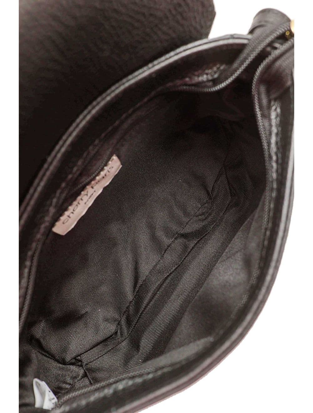 Sac Besace Porté Croisé En Cuir Vachette Grainé 4161 CALISTA-Chocolat — vue 6