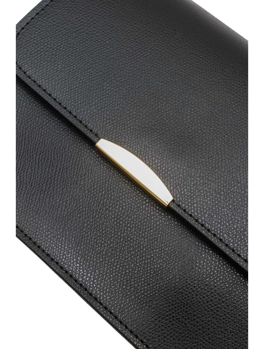 Sac Besace En Cuir De Vachette 4186 MANUELA PALMELLATO-Noir — vue 4