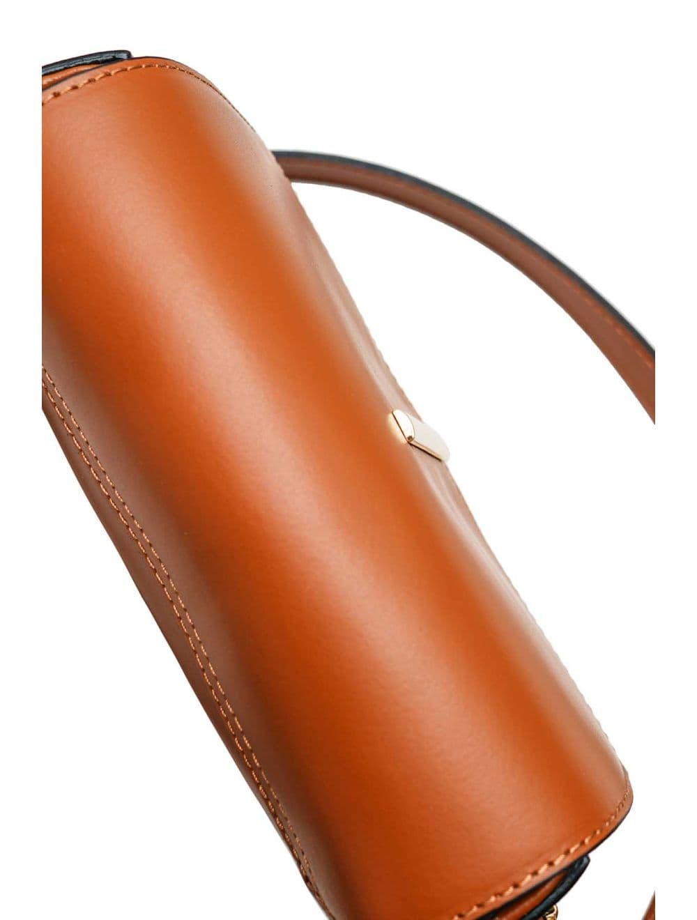 Sac Porté Croisé En Croûte de Vachette Lisse 4180 KADY-Camel — vue 4
