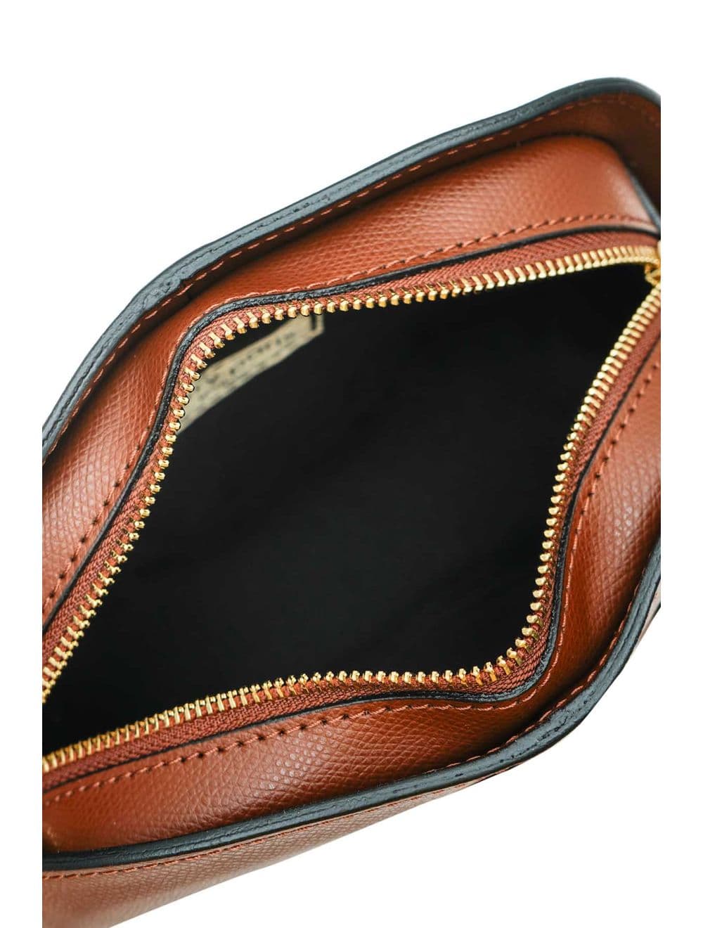 Sac Porté Croisé en Cuir Vachette-DEBORAH PALMELLATO 4013D-Marron — vue 5