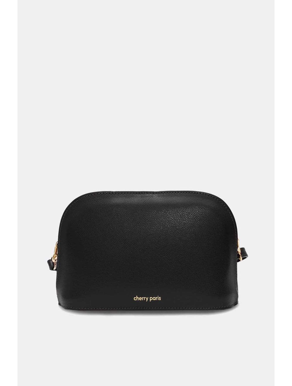 Sac Porté Croisé en Cuir Vachette-DEBORAH PALMELLATO 4013D-Noir