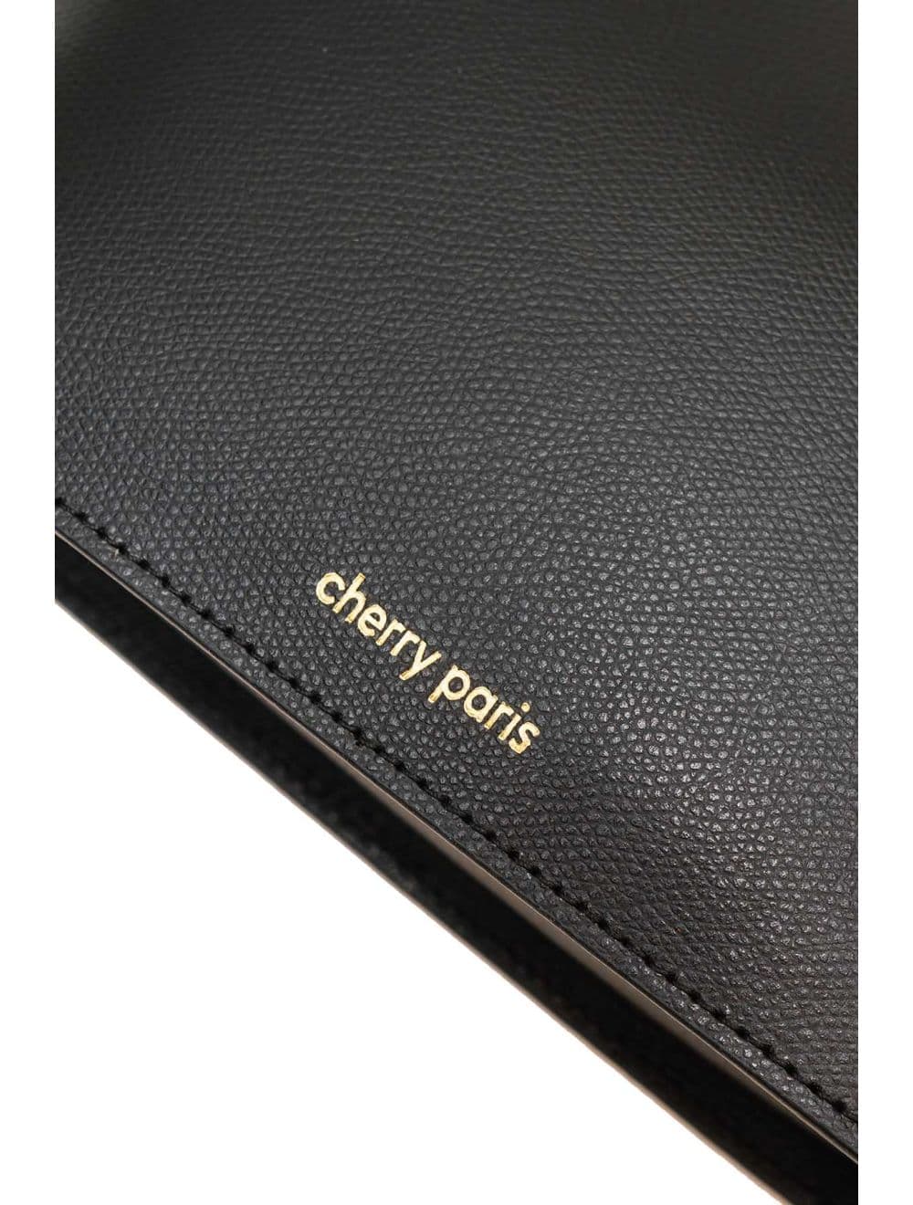 Sac Porté Croisé en Cuir Vachette-DEBORAH PALMELLATO 4013D-Noir — vue 4